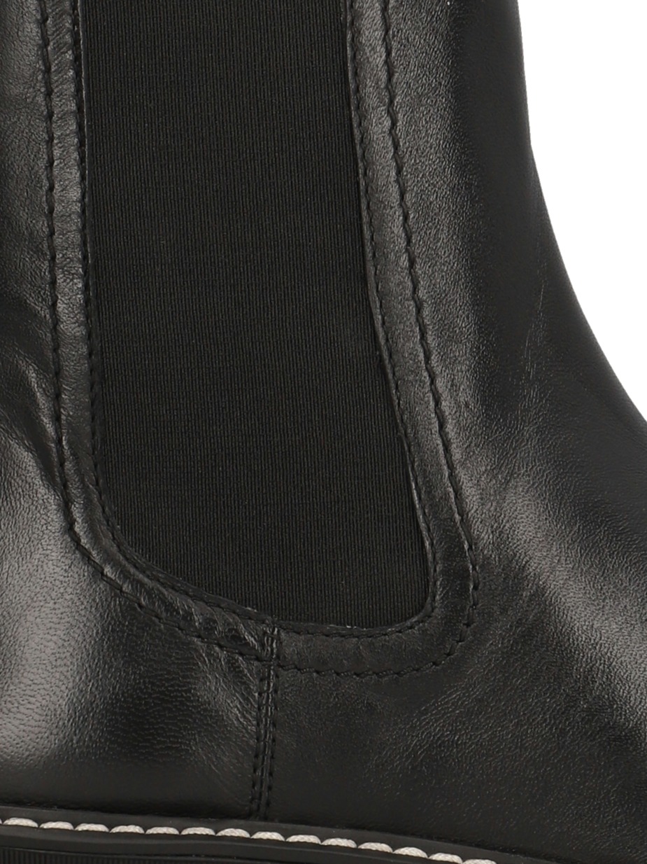 Glattleder Chelsea Boot