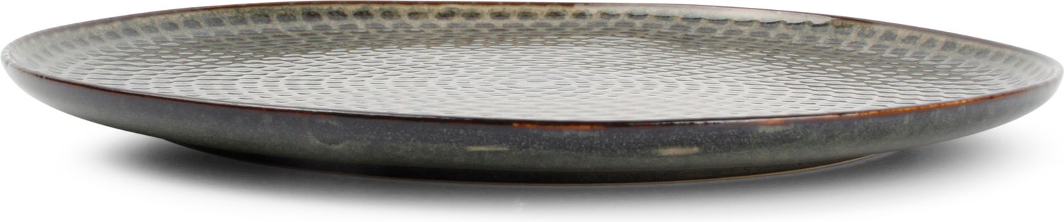 Salt&Pepper ontbijtbord Stitch groen / grijs D 20 H 1,8 cm