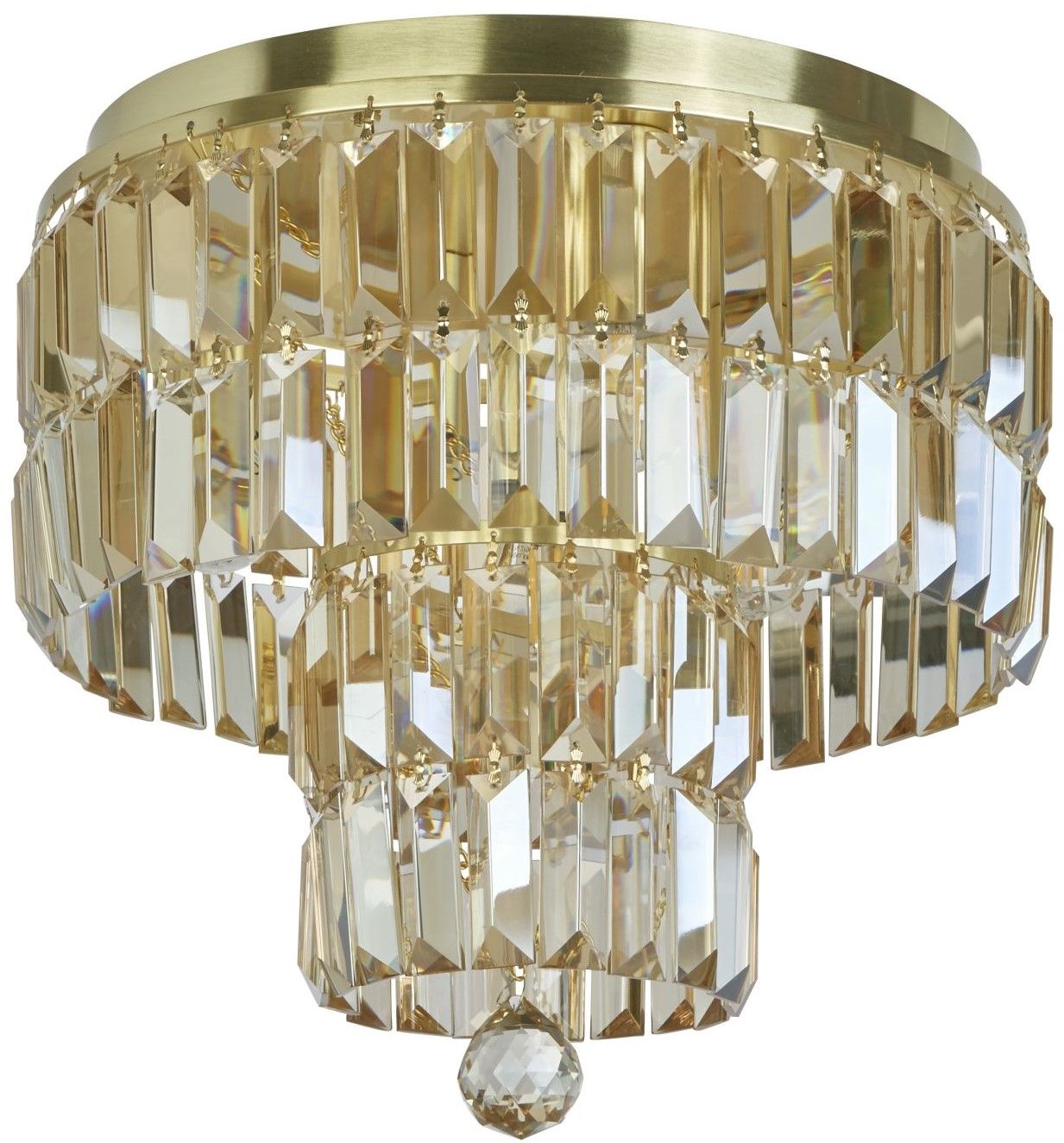 Plafondlamp 61321-4SB Empire ⌀34  x H33 cm