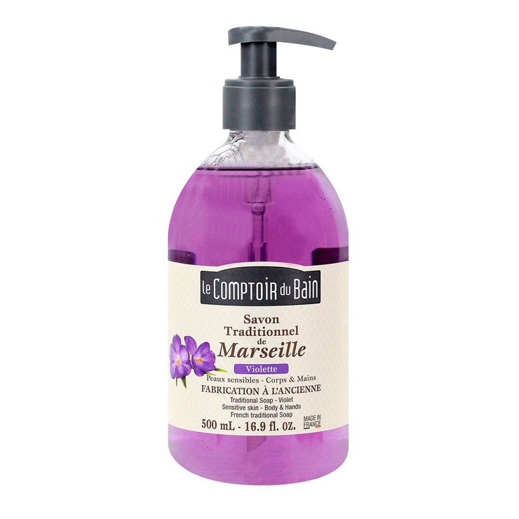 Savon de Marseille liquide 500ml violette