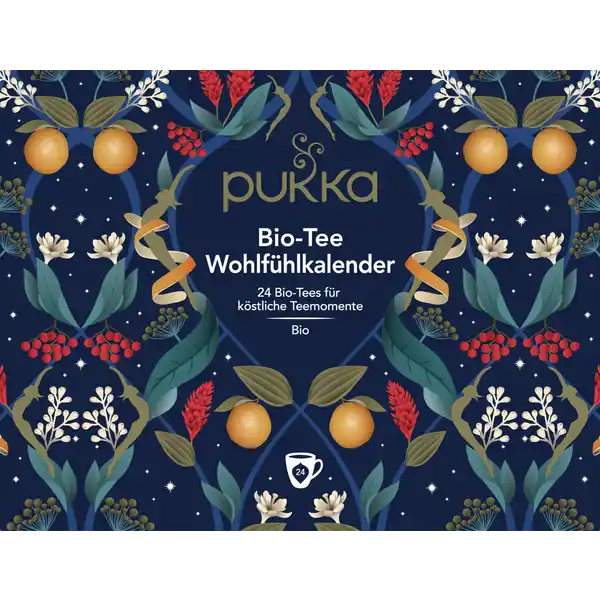 Bio-Tee Wohlfühlkalender 2024