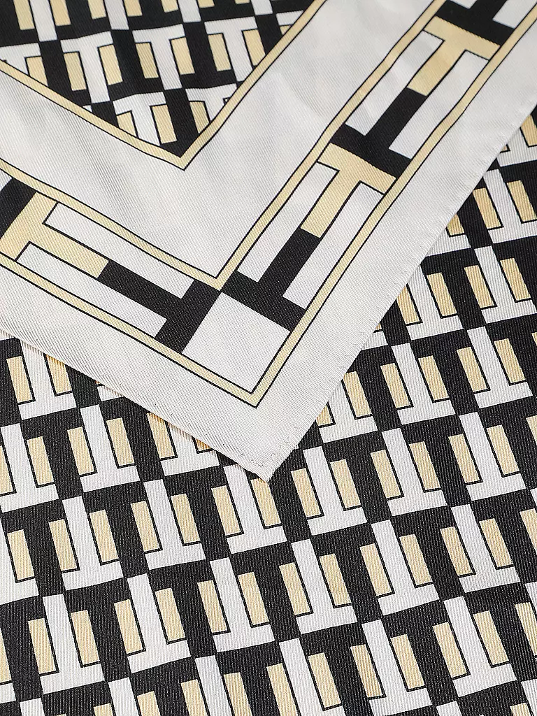 TORY BURCH Seidentuch creme