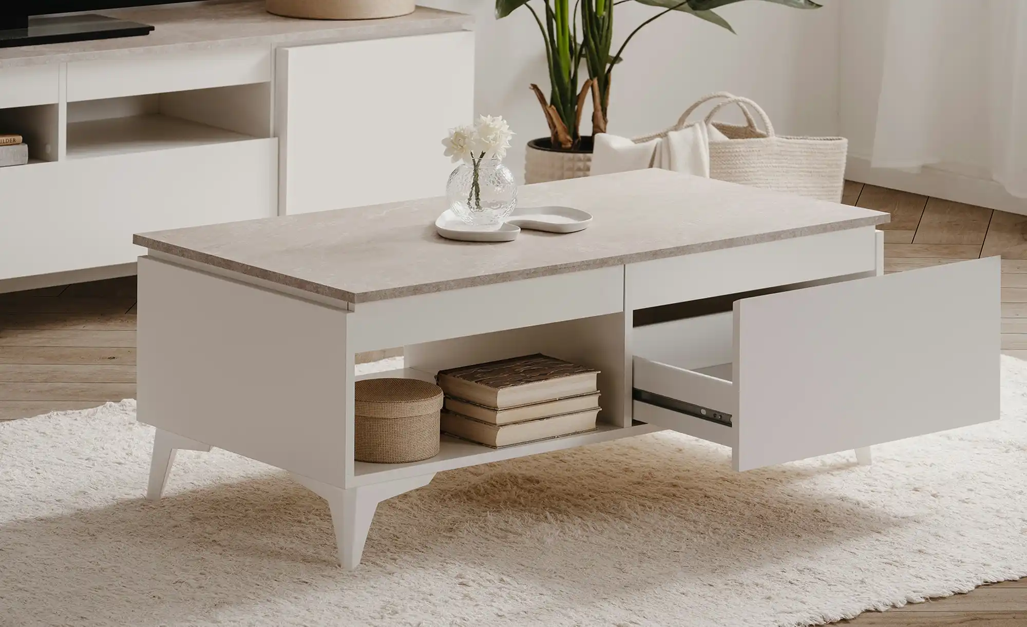 Couchtisch mit Soft-Close Dimarro