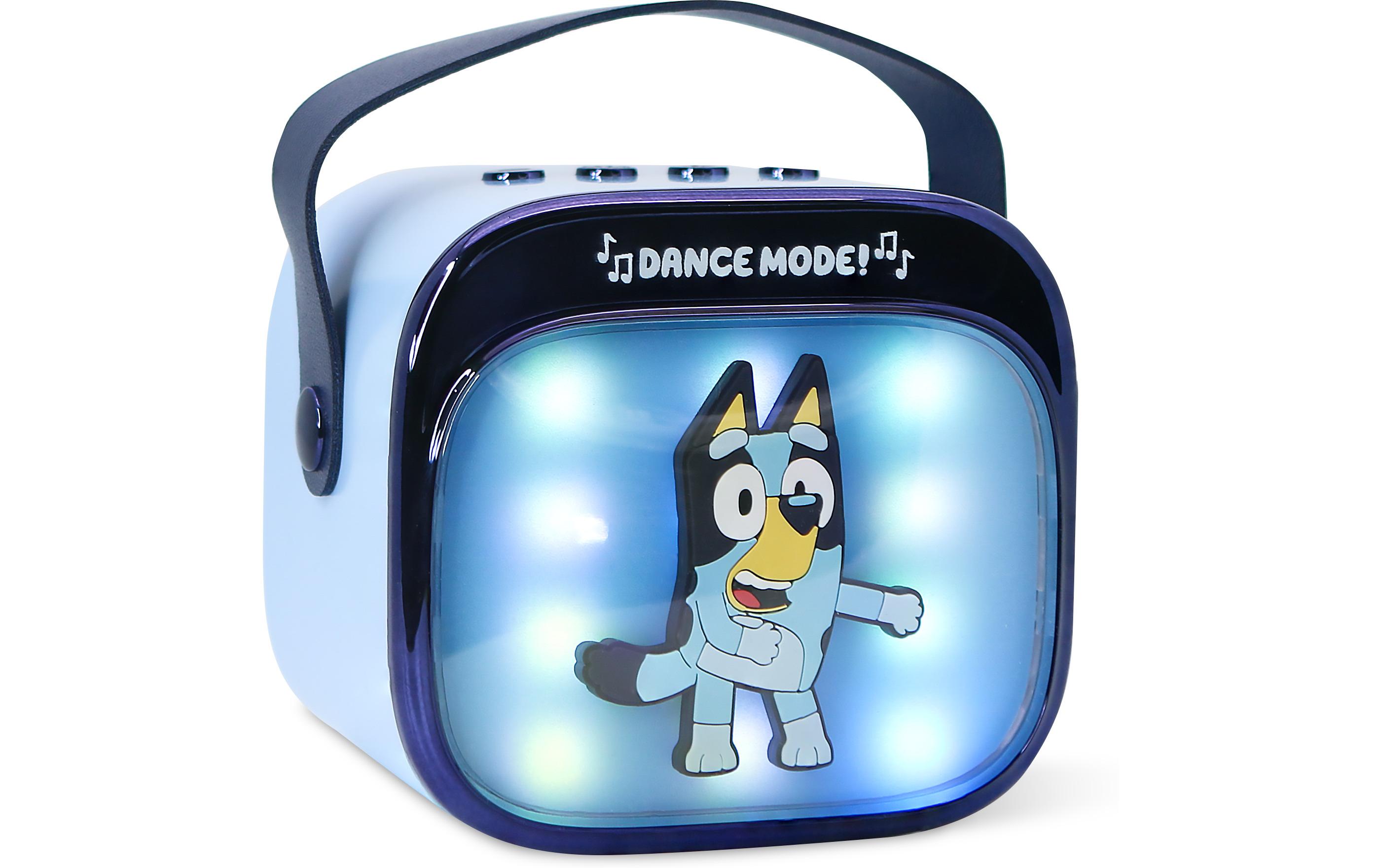 Bluey LED Wireless Karaoke Lautsprecher und MikrofonMit LED-Leuchten