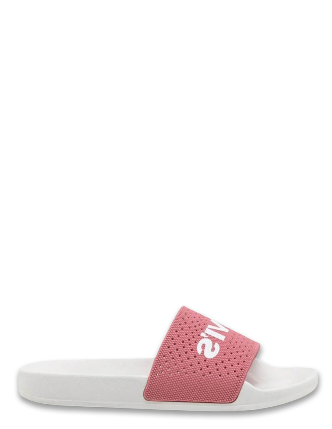 levi's Claquettes Femme June Perf s rose/blanc