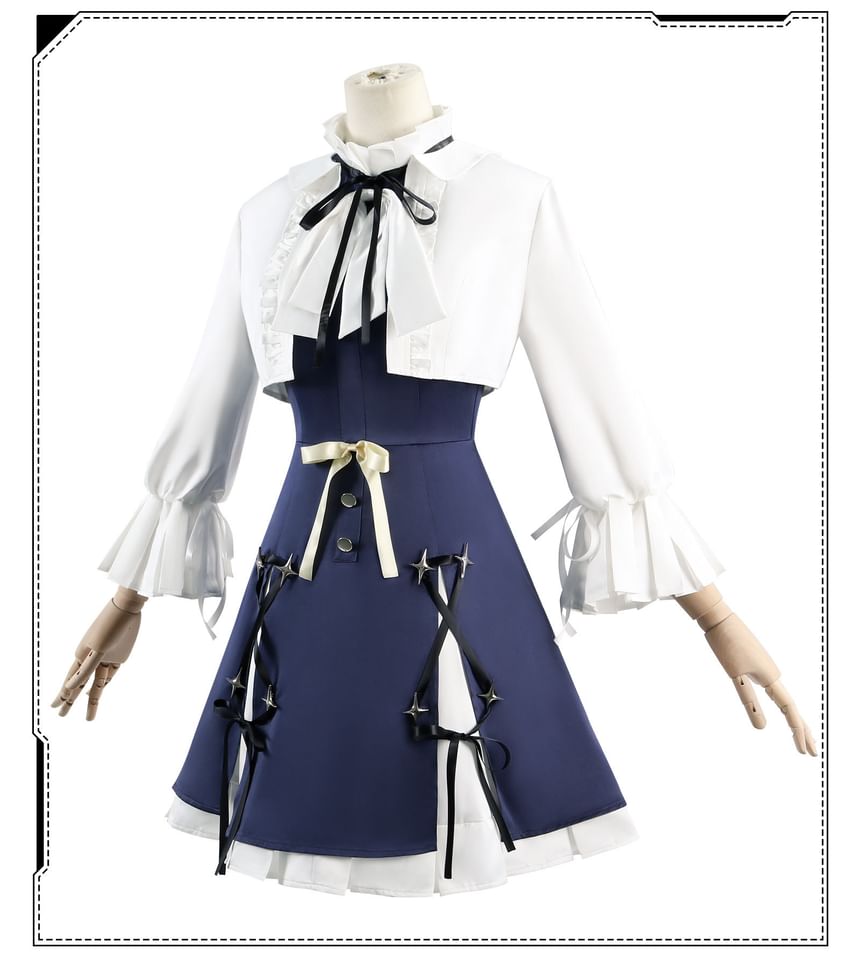 Bloomsoon - Arknights Amiya Cosplay Kostuumset