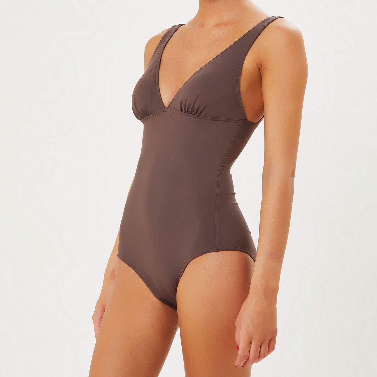 Iodus Maillot de bain 1 Pièce paddé Essentiels chocolat