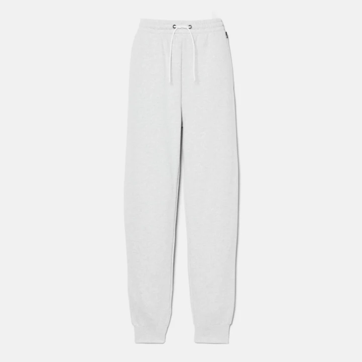 Pantalon de survêtement à envers brossé pour femme en gris