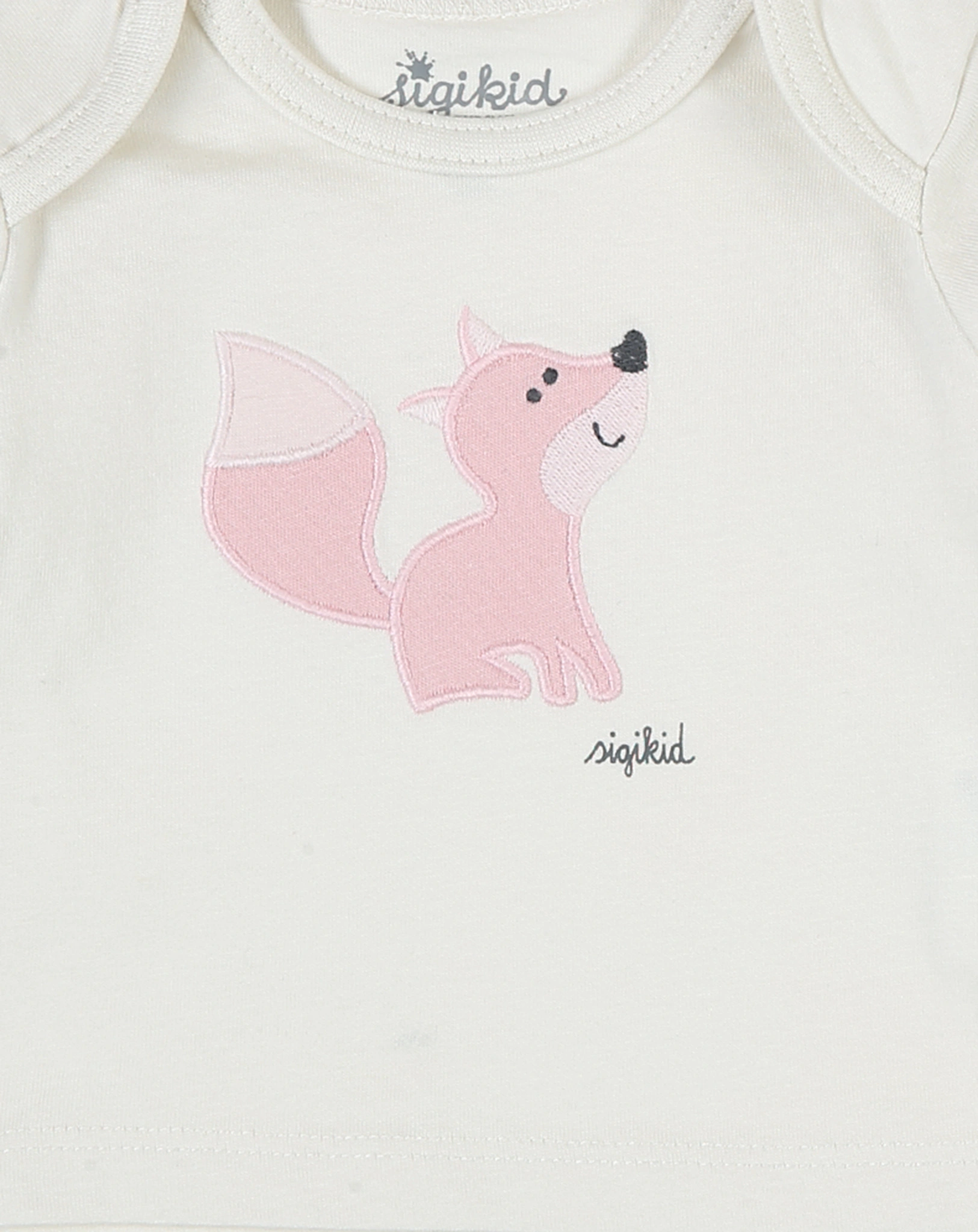 Langarm-Shirt BABY FUCHS in weiß