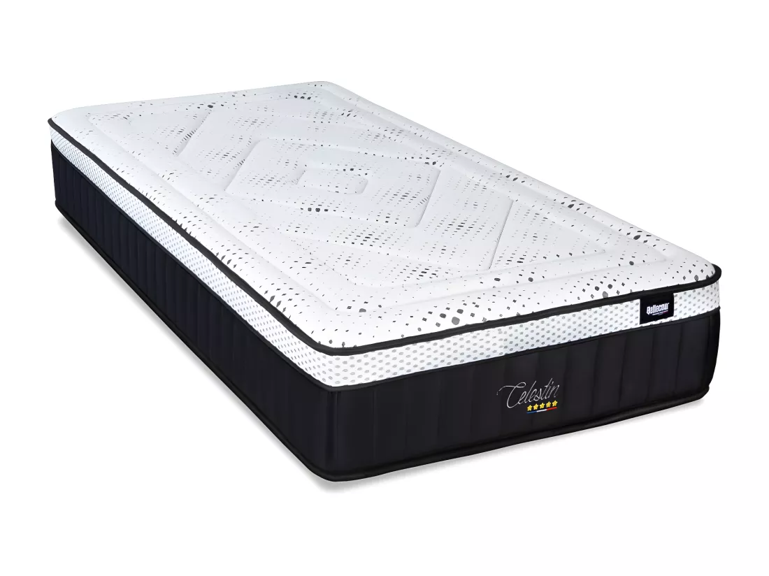 BELLECOUR LITERIE | Matelas CELESTIN 2.0 90x200 cm | Mousse avec mémoire de forme