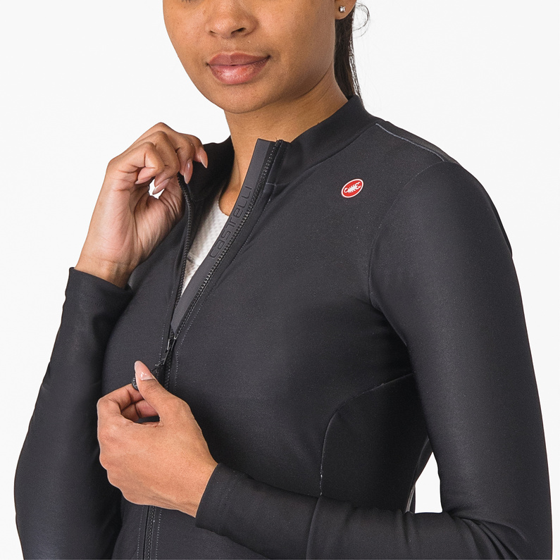 Castelli Damen Espresso Thermal Trikot