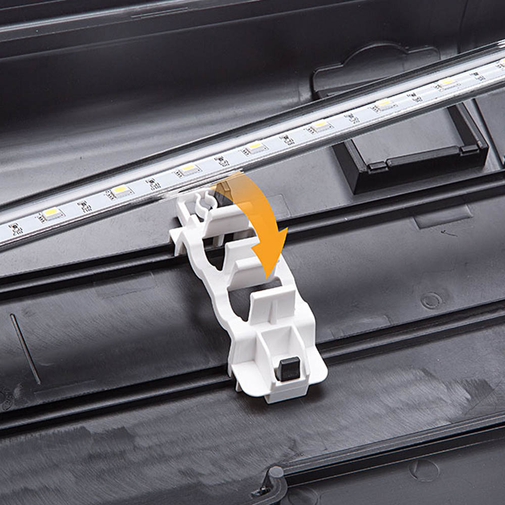 Lampe d’éclairage à del aquariums ferplast led bar toplife faible consommation lumière naturelle