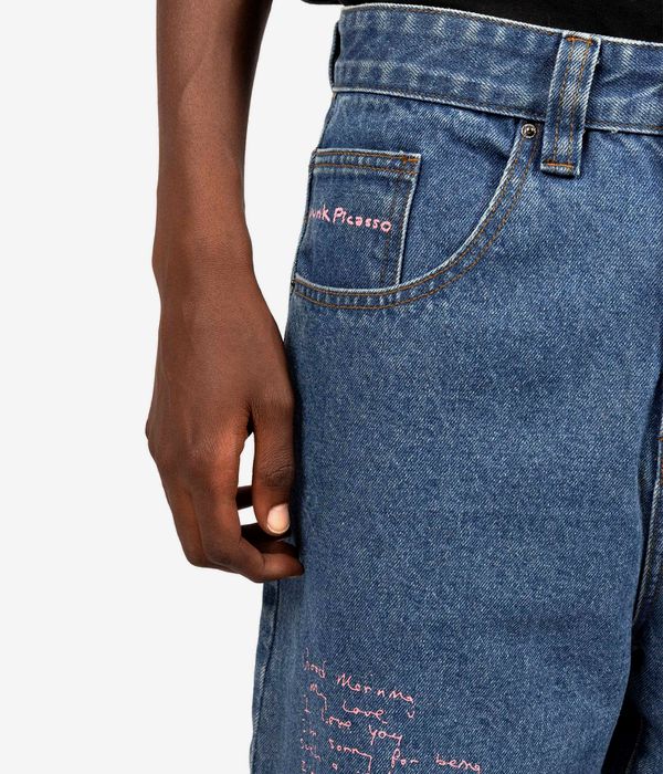 Wasted Paris x Damn Casper Riot Jeans (washed blue)