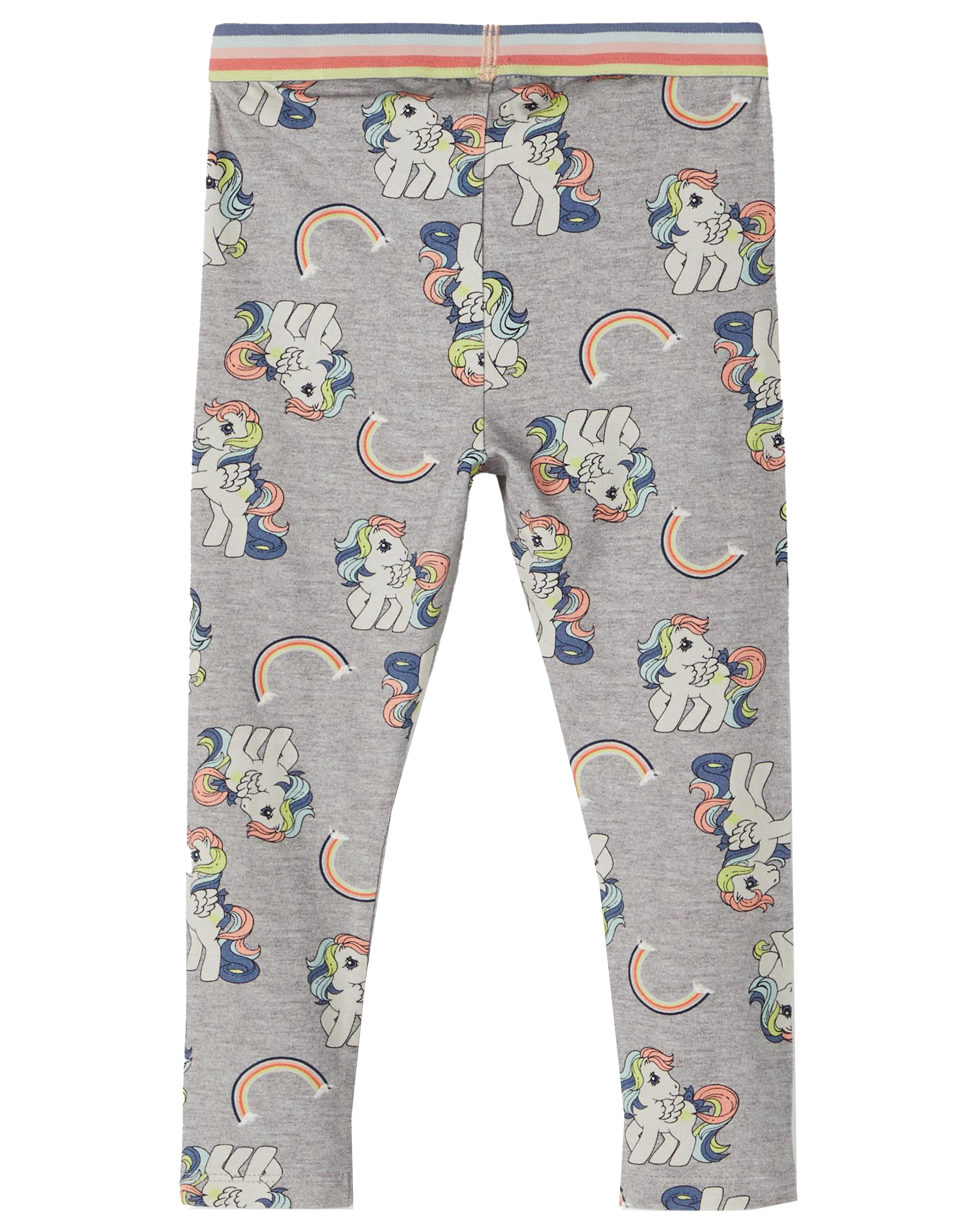 Leggings NMFMLP FAKSINI in grey melange