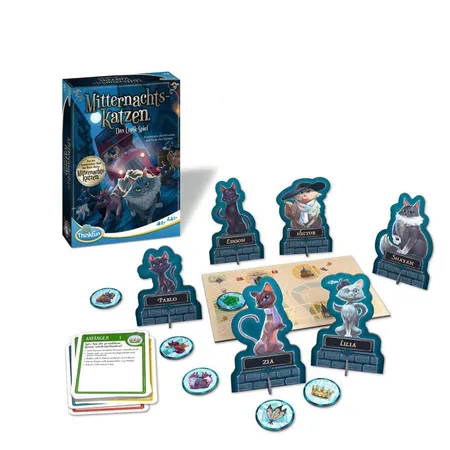 ThinkFun Mitternachtskatzen Das Logik-Spiel