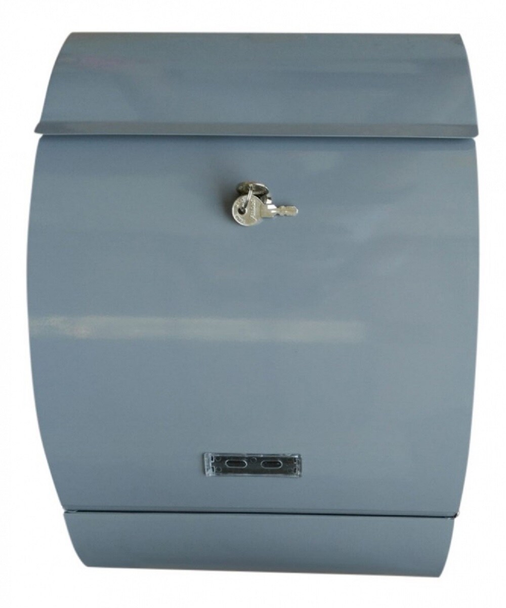 Jet-Line Briefkasten LETTERBOX anthrazit mit Zeitungsfach