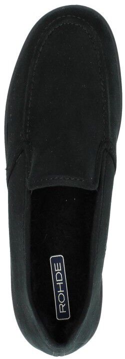 Rohde Dames pantoffels zwart