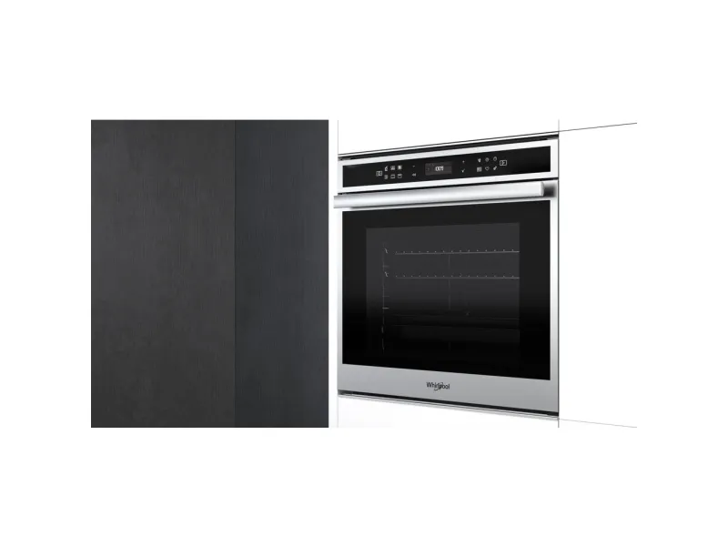Whirlpool W6 OS4 4S1 P, Medium, Elektrisk ovn, 73 L, 3650 W, 73 L, 2450 W
