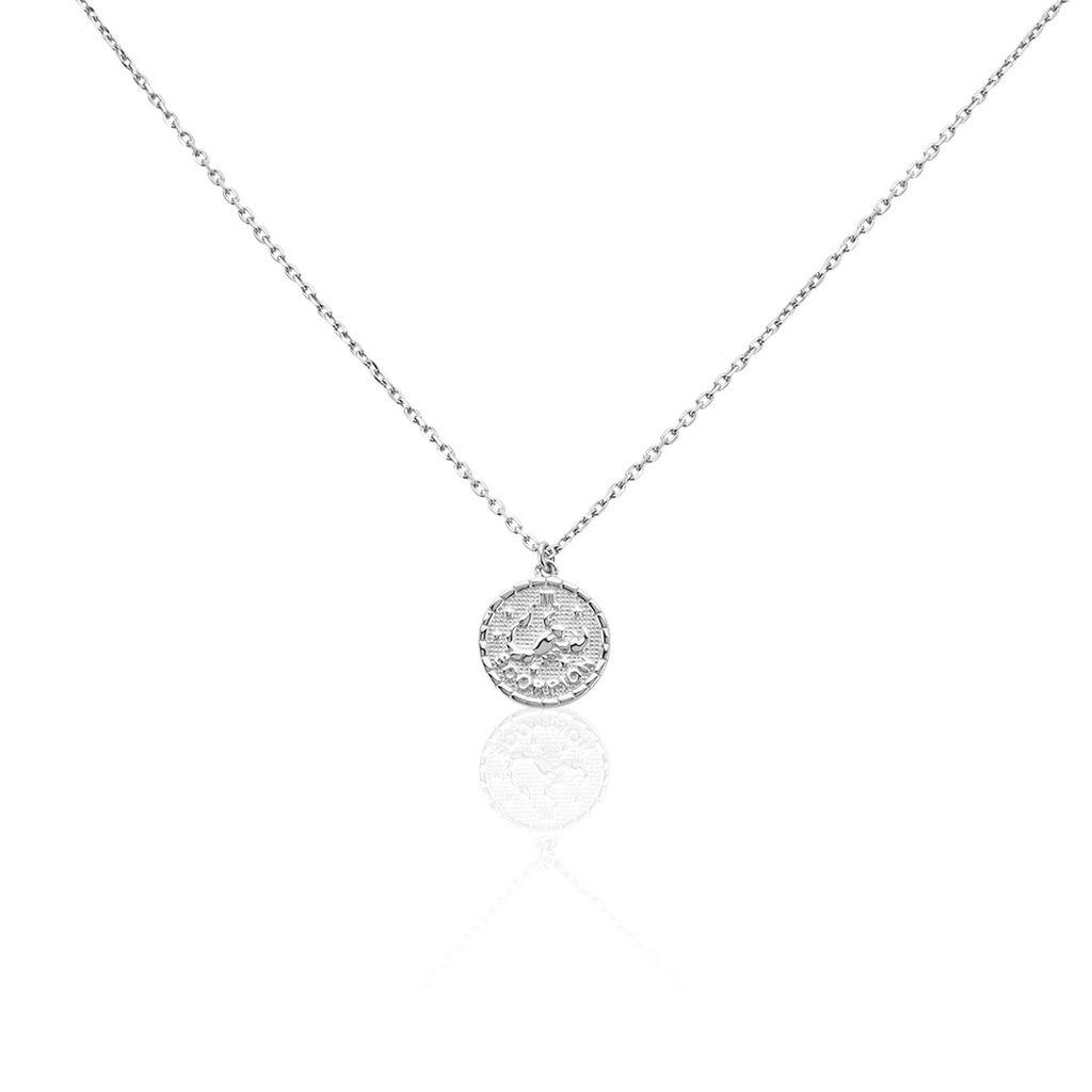 Collier Argent Blanc Hosni