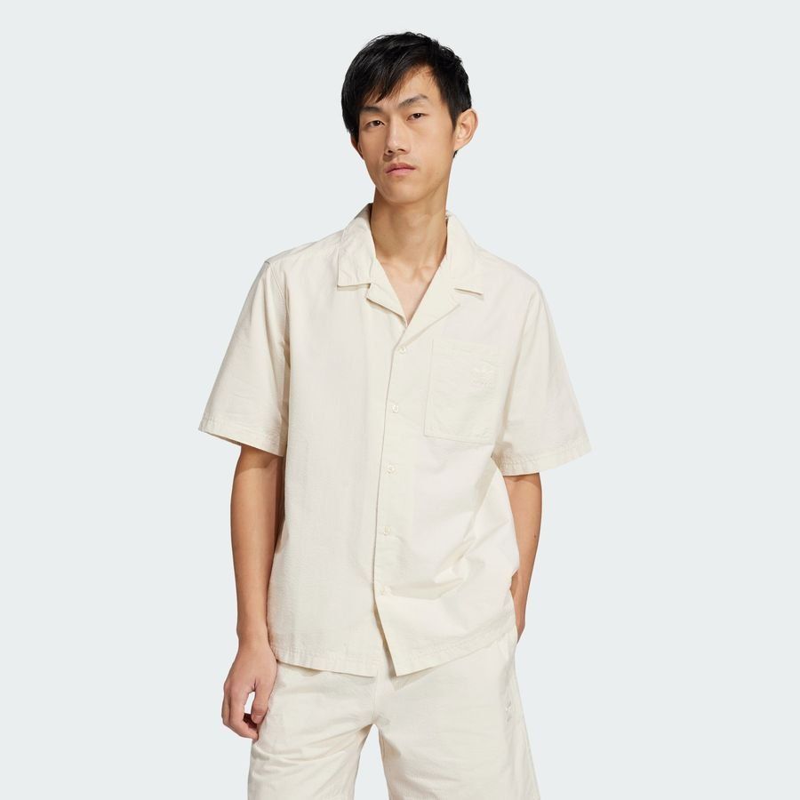 Adidas Original Chemise manches courtes Essentials Seersucker