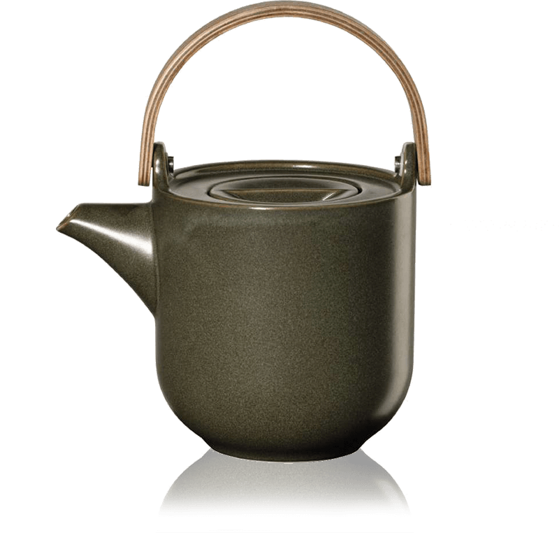 Théière en porcelaine 0.6L Coppa Nori-ASA SELECTION - avec filtre