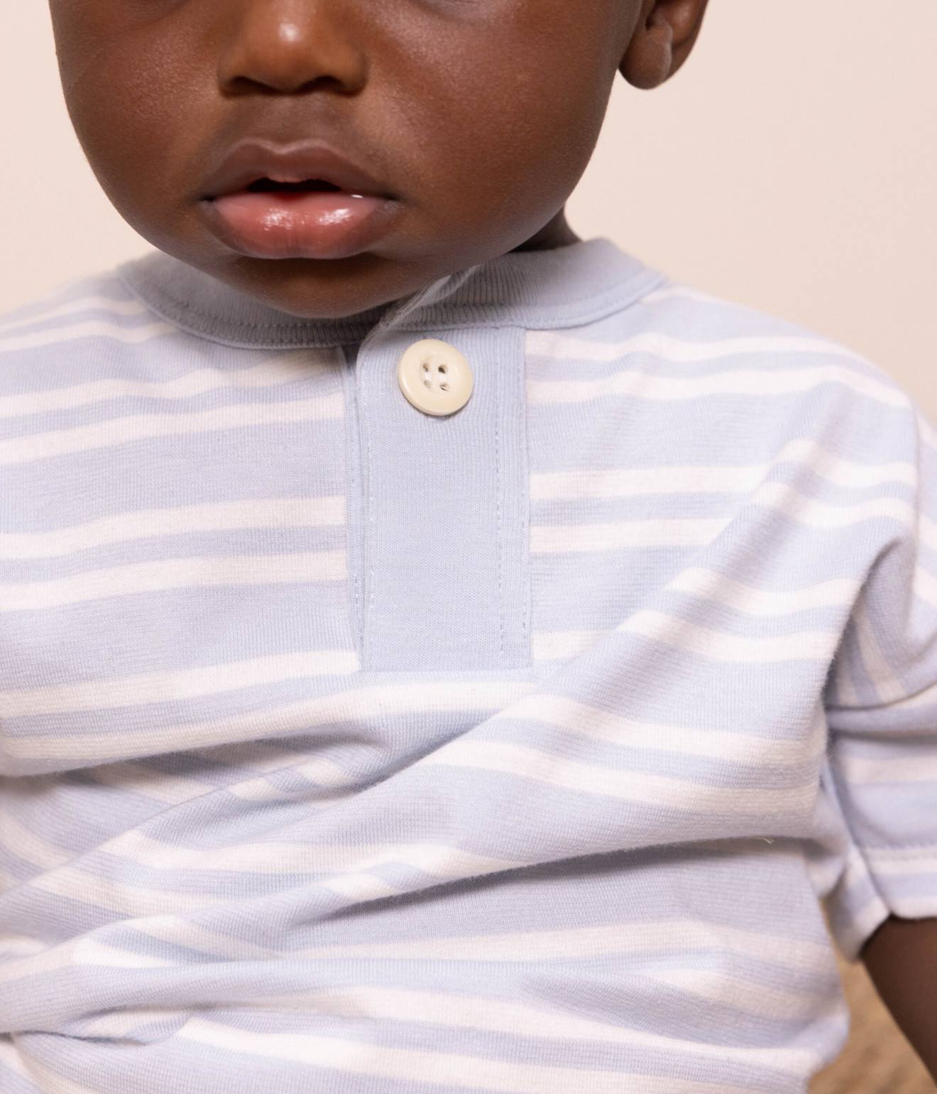 PETIT BATEAU camiseta manga curta azul