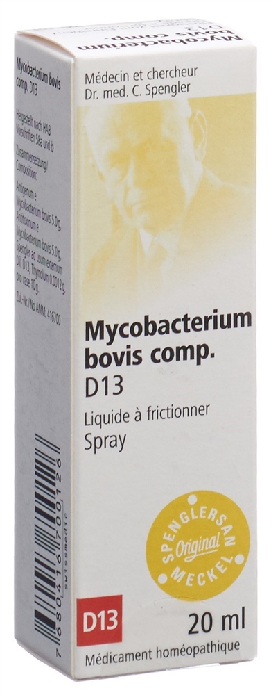 Spenglersan Mycobacterium bovis comp. Spray 13 D Classic Spray 20 ml