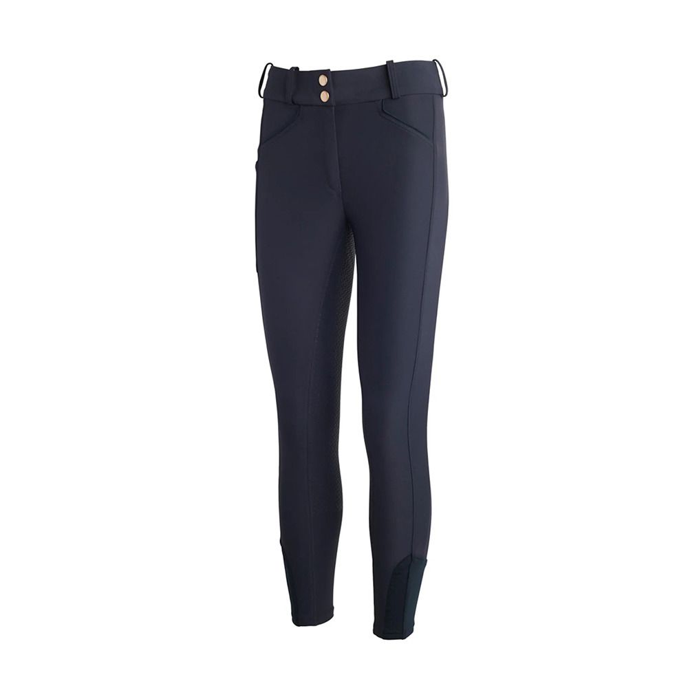 Kingsland KLKADI E-TEC F-GRIP - Pantalon fond de peau siliconé Femme navy