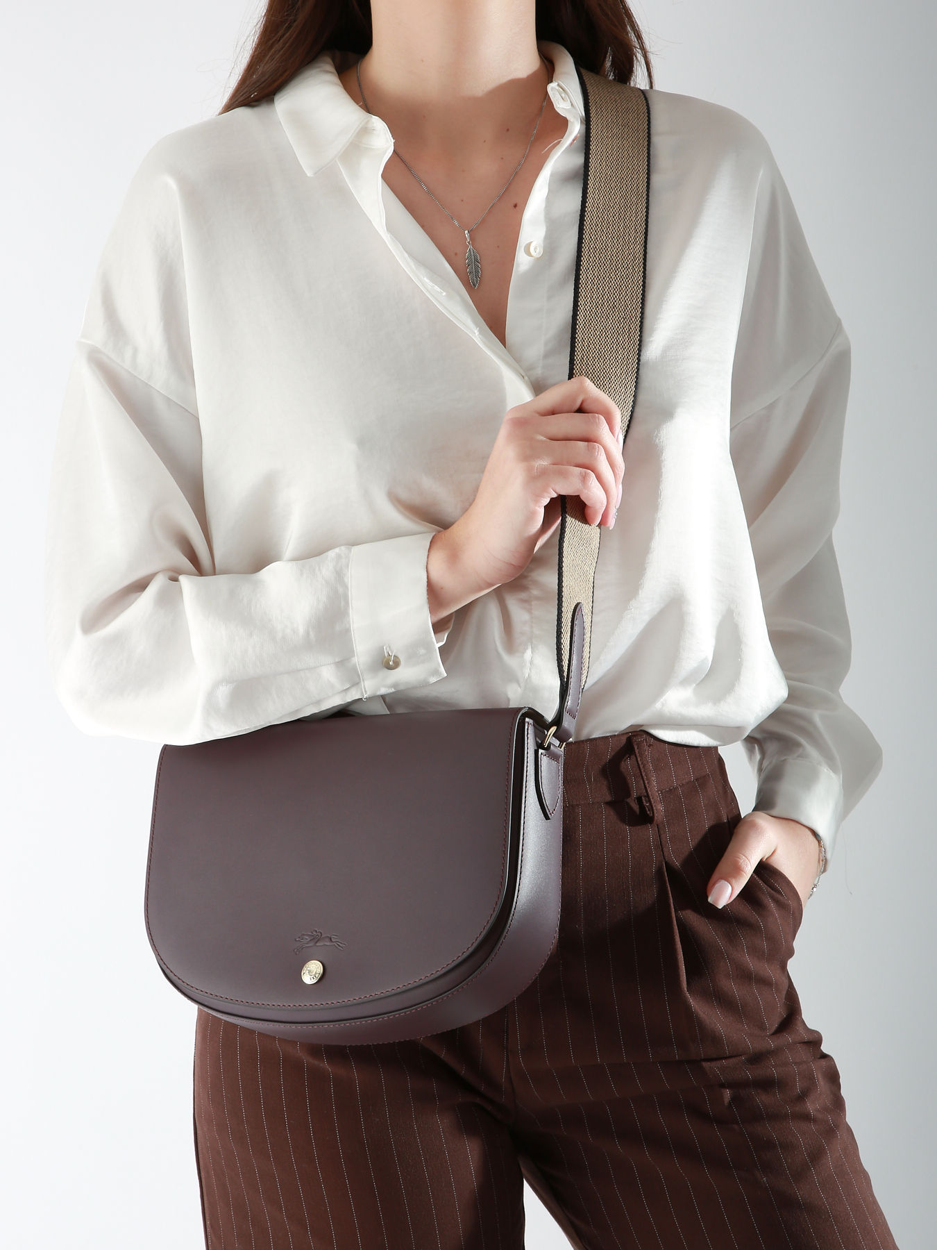 Sac bandoulire Epure Timeless cuir LONGCHAMP