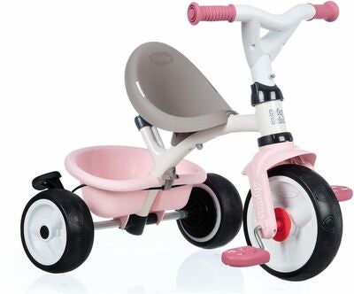 Smoby Trehjulssykkel Baby Balade Plus, Rosa