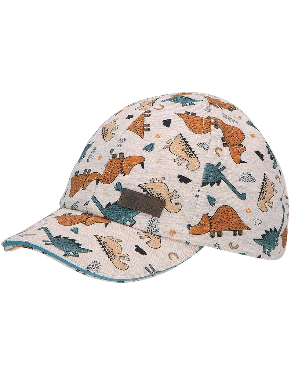 Basecap COOL DINO in silbergrau