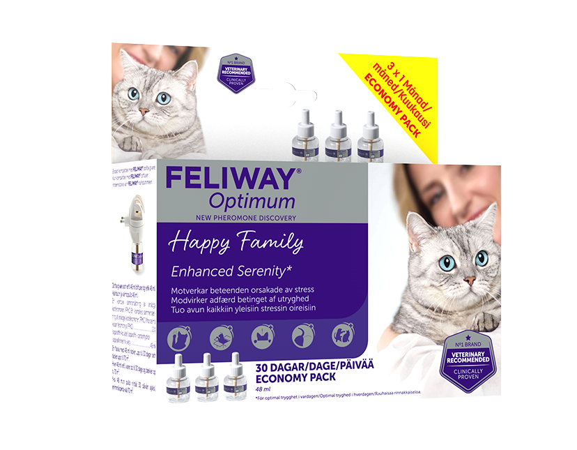 Feliway - Optimum 3 x 48 ml refill