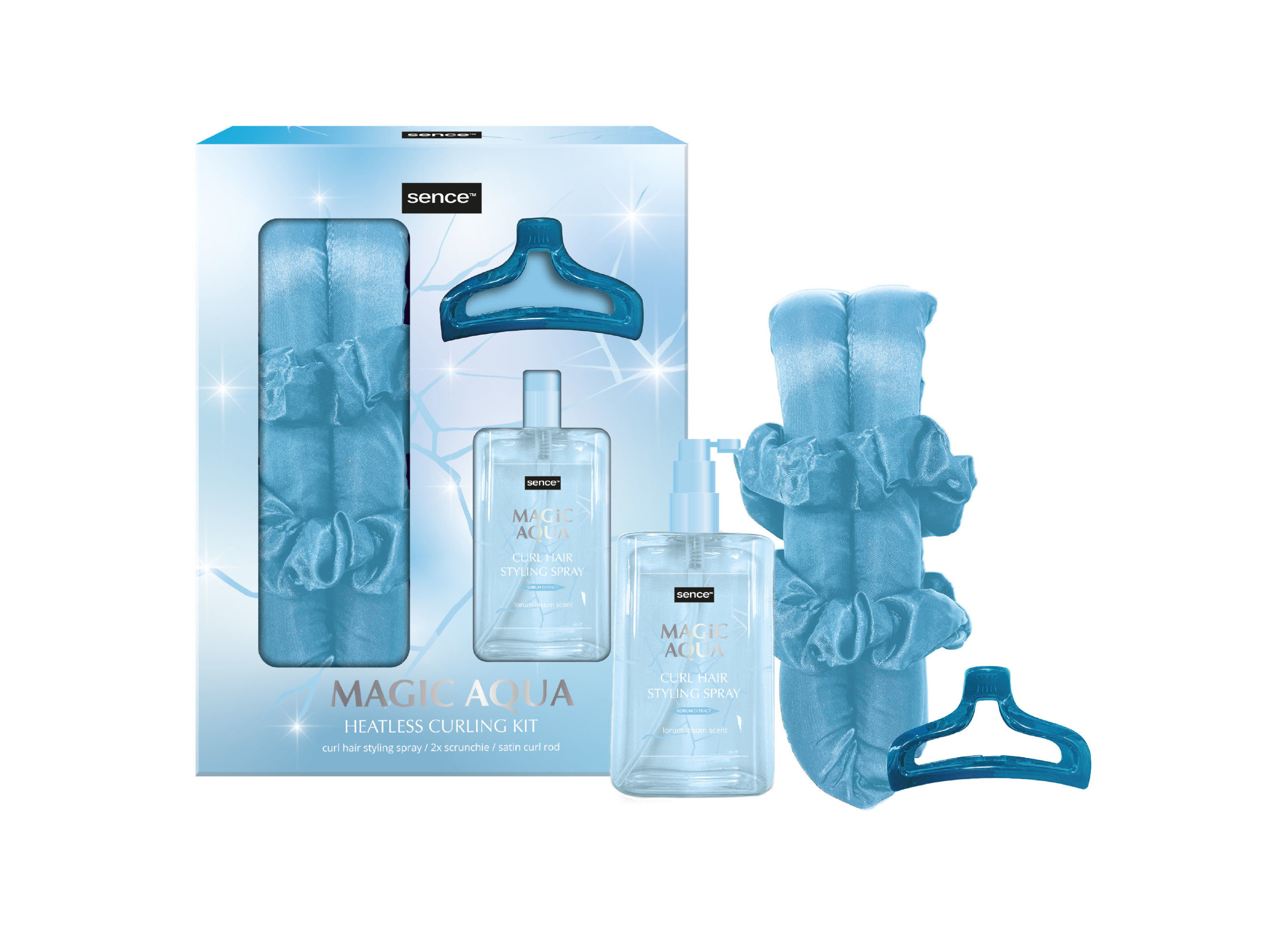 CONJUNTO SENCE MODELADOR DE CABELO MAGIC AQUA