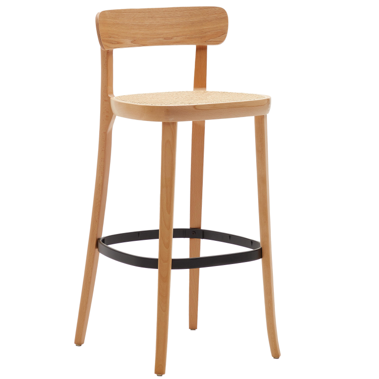 Kave Home Romane barkruk 76 naturel