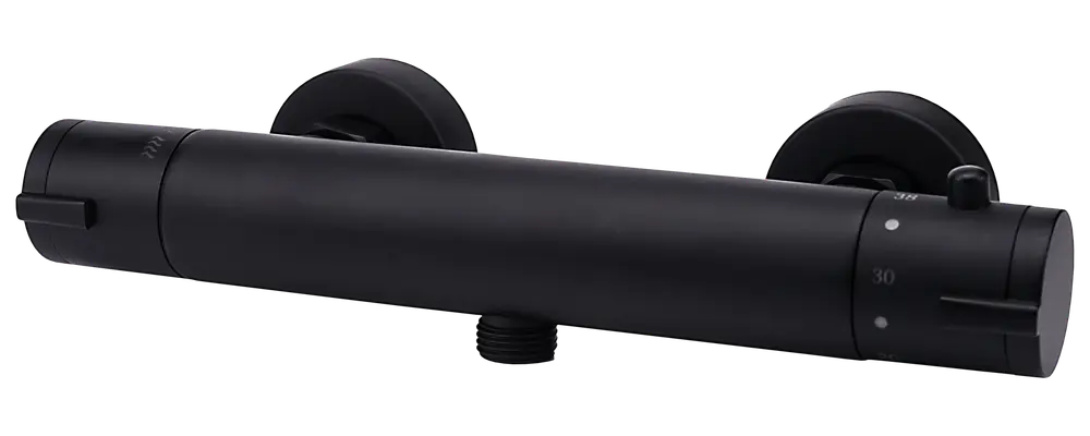 CARLSBAD Brusearmatur - mat sort