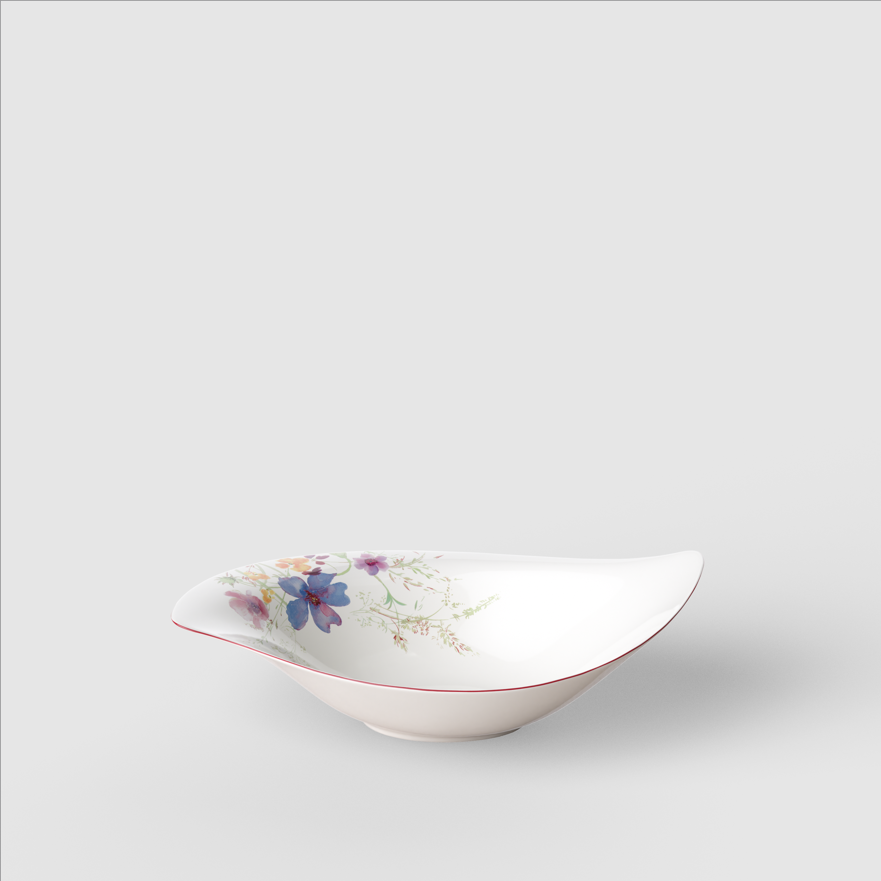 Mariefleur Salad serving bowl Multi-colored, 20.3 oz, Premium Porcelain