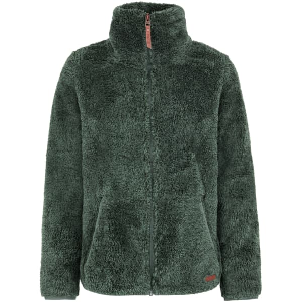 Veste polaire PROTEST RIRI JR FULL ZIP TOP EVERGREEN