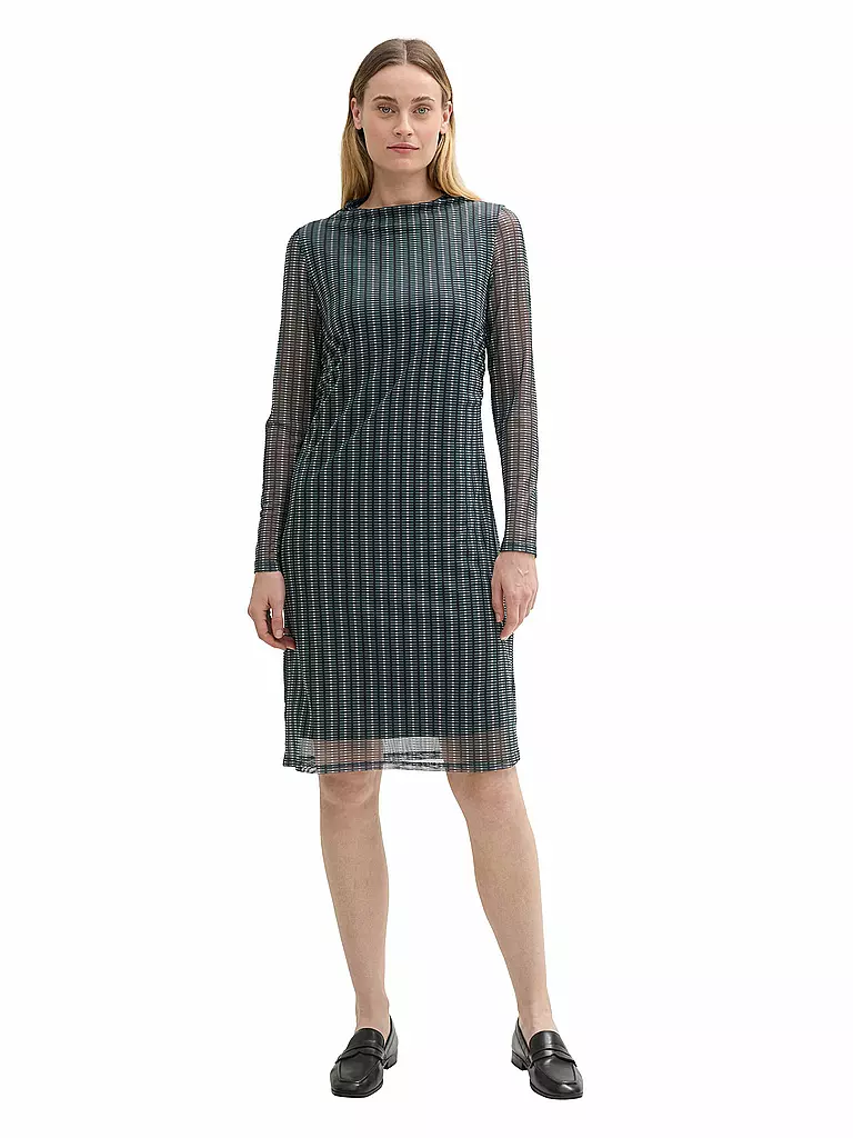 TOM TAILOR Midikleid grün