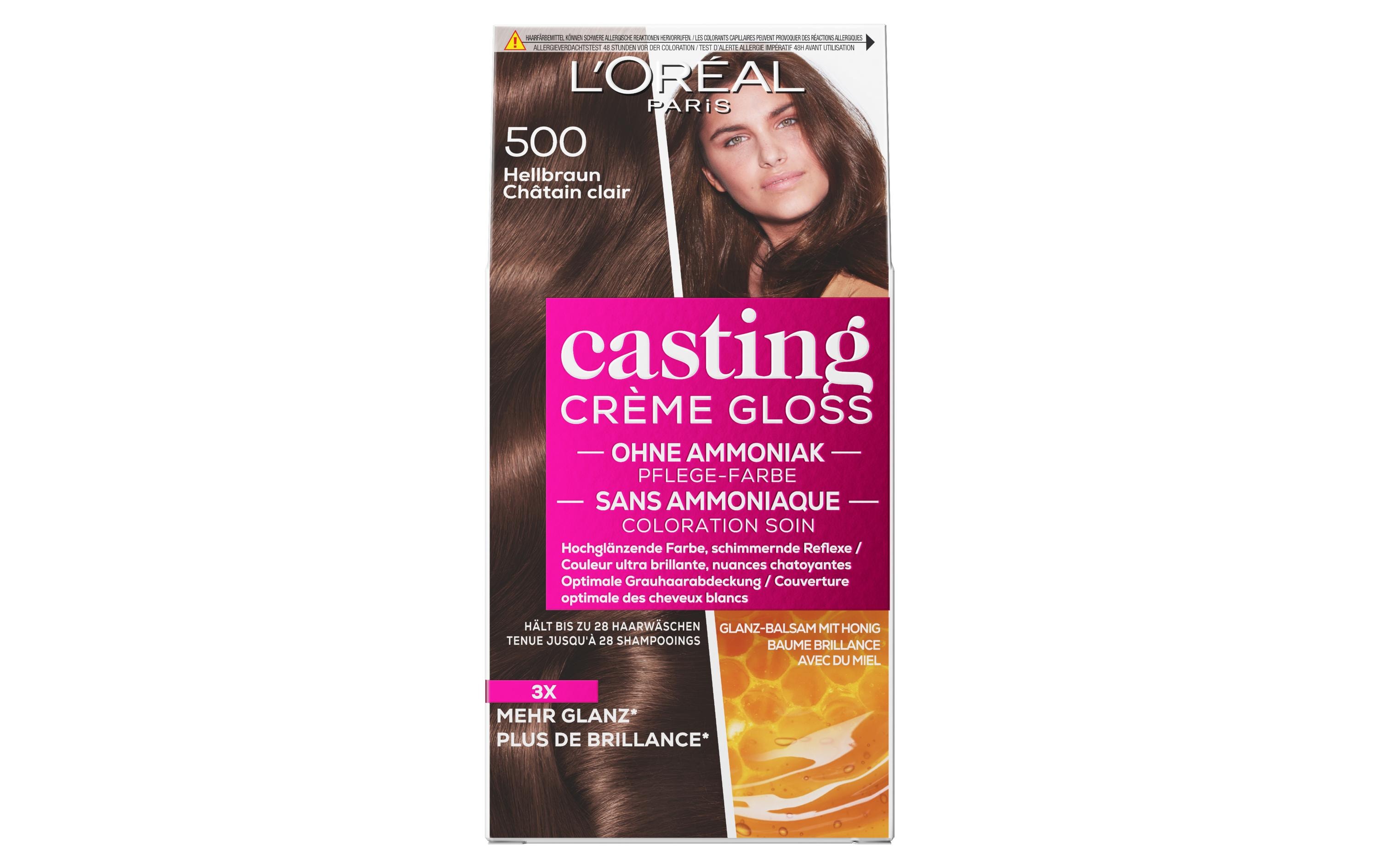 Casting Crème Gloss 500 HellbraunSemi-Permanente Haarfarbe
