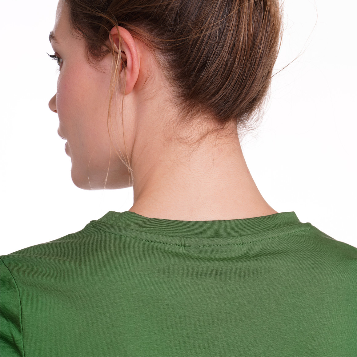 Jonas Nielsen Damen T-Shirt mit Print dunkelgrün