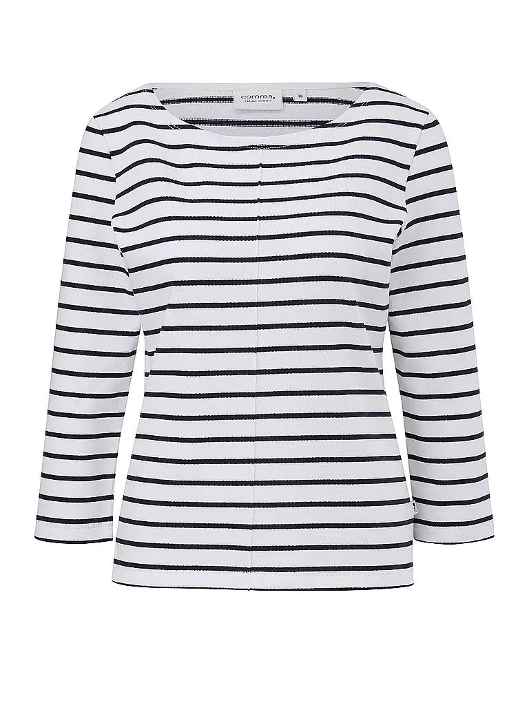 COMMA IDENTITY Langarmshirt blau