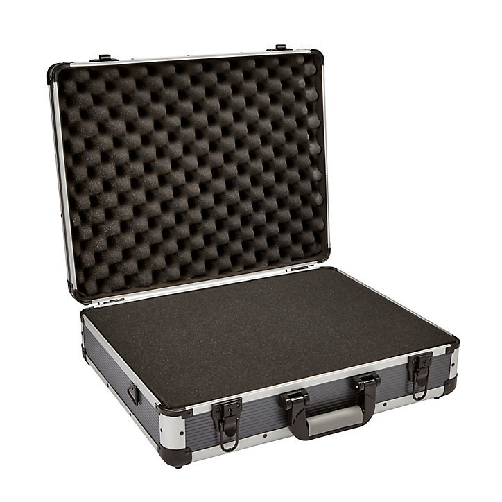 Mallette en aluminium Mac Allister avec mousse 50 cm