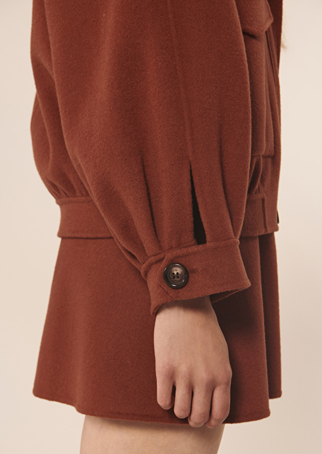 Blouson Bettymarron en laine double face