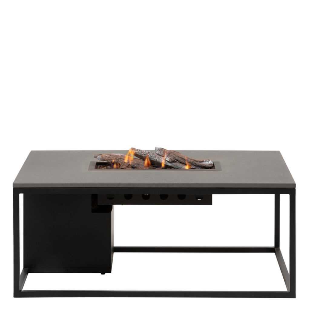 Cosi Cosiloft 120 lounge table - Black Frame/Grey Top