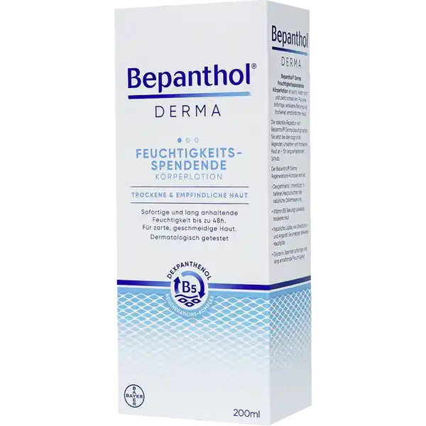 DERMA Feuchtigkeitsspendende Körperlotion