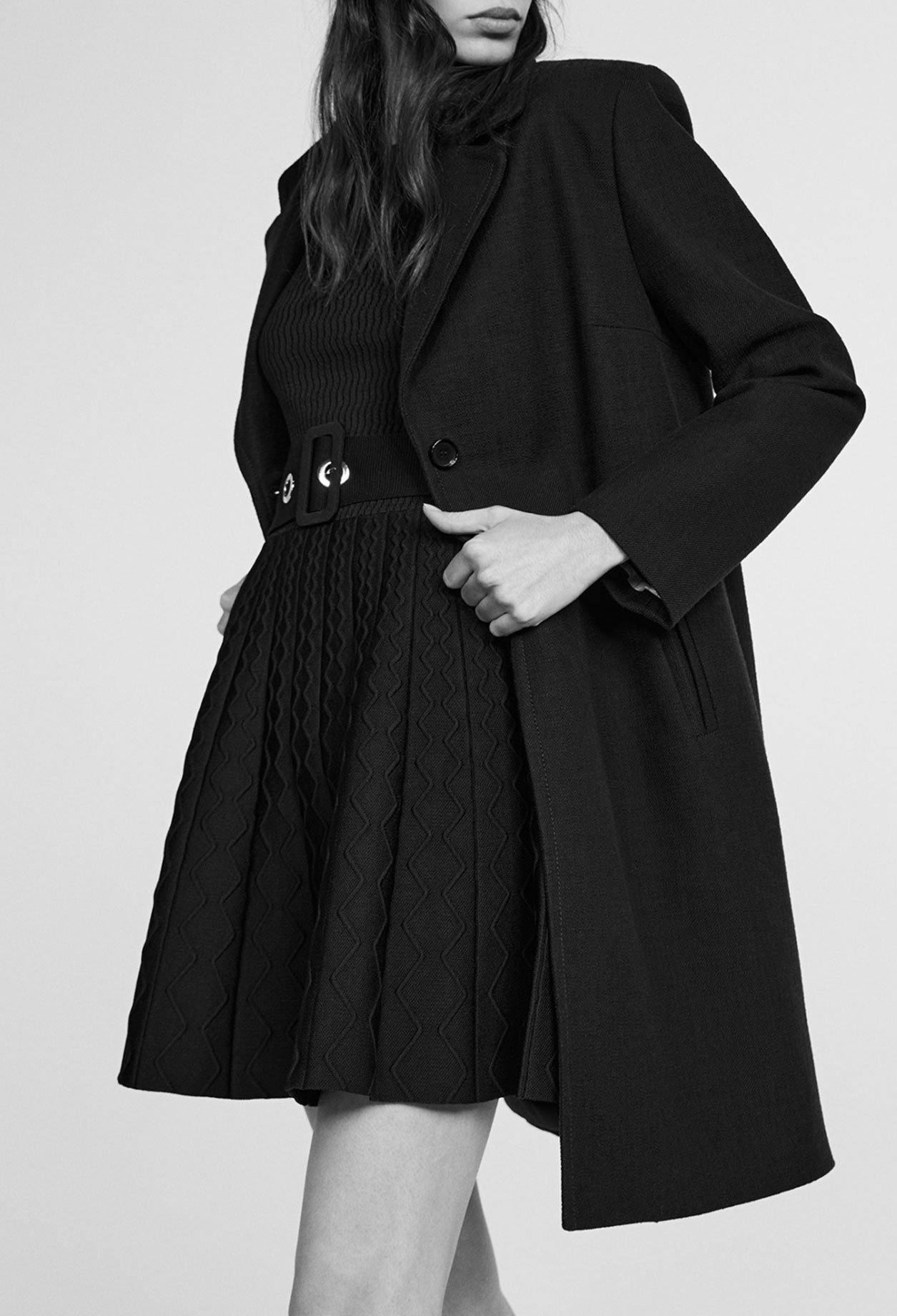 Manteau mi-long
