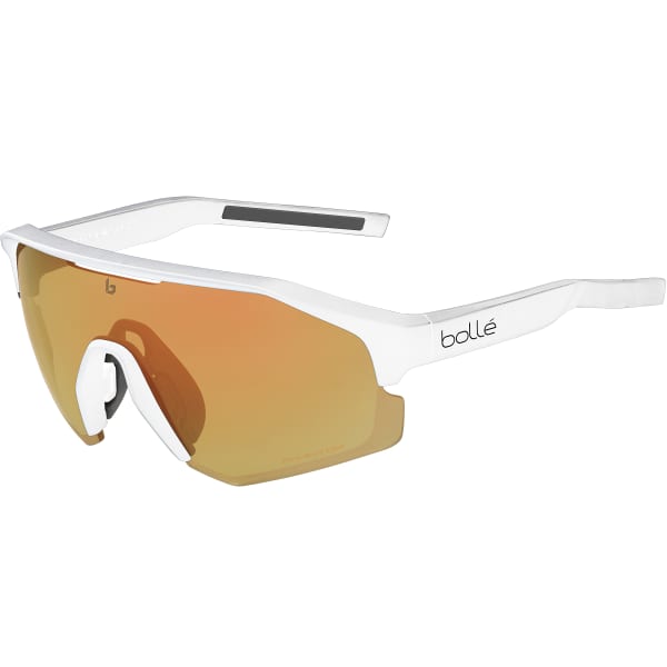 Lunette vélo BOLLE LIGHTSHIFTER WHITE MATTE PHANTOM BROWN RED
