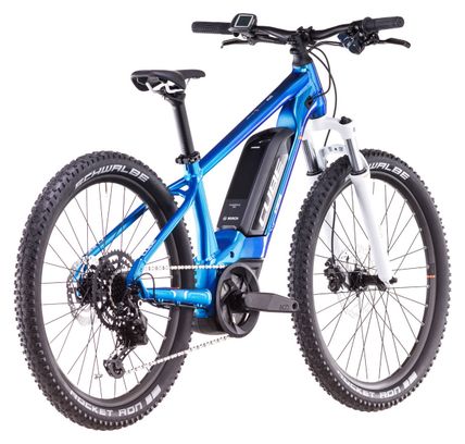 VTT Électrique Semi-Rigide Enfant Cube Acid 240 Hybrid Rookie Pro 400 Shimano Cues 9V 400 Wh 24'' Bleu Actionteam 2025 7 - 10 ans