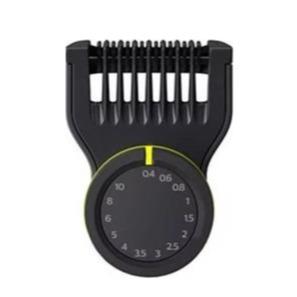 OneBlade Pro 360 Face   Body Elektrischer Haarschneider Bart Trimmer Akku Rasierer (QP6542/15) - Schwarz / Grün