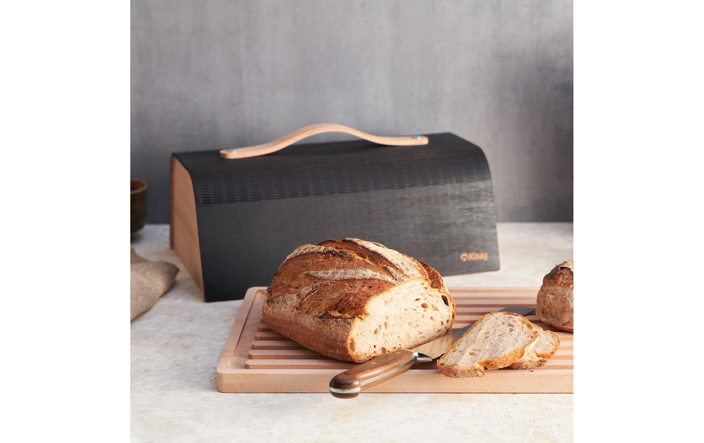 Brotkasten »Kisag Paris Buche« 1 Stk. tlg.